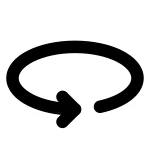 Rotation Horizontal SVG Icon